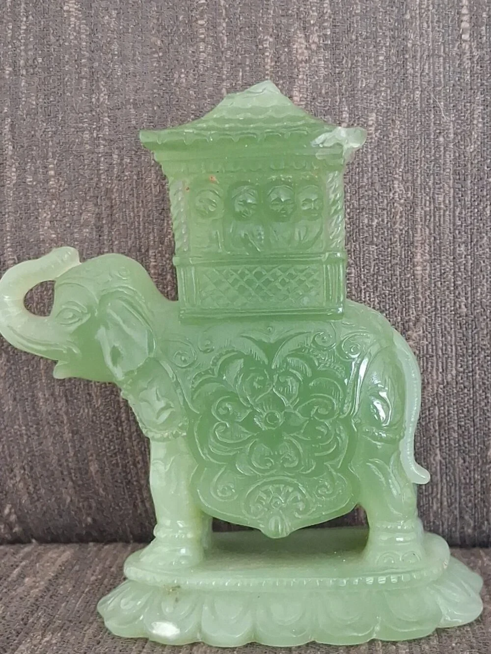Antique Jade elephant carving 100+ years old